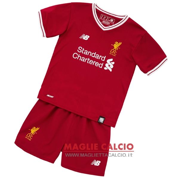 nuova prima magliette liverpool bambino 2017-2018